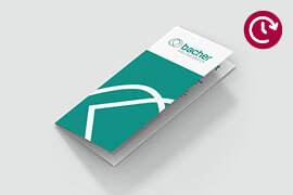 Falzflyer A6/5, 4-seitig – Same-Day