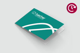 Falzflyer A5, 4-seitig – Same-Day