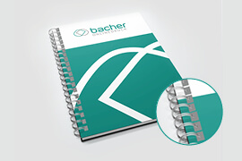 Ringbuch Wire-O A4 - beidseitig