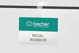 Regalwobbler 140 x 100 mm