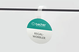 Regalwobbler rund, 90 mm